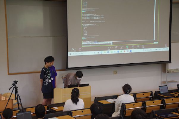 発表の様子
