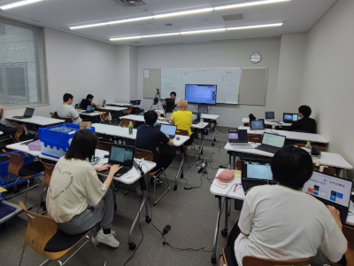 配信会場の様子