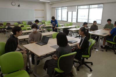 東北大学の方々との交流